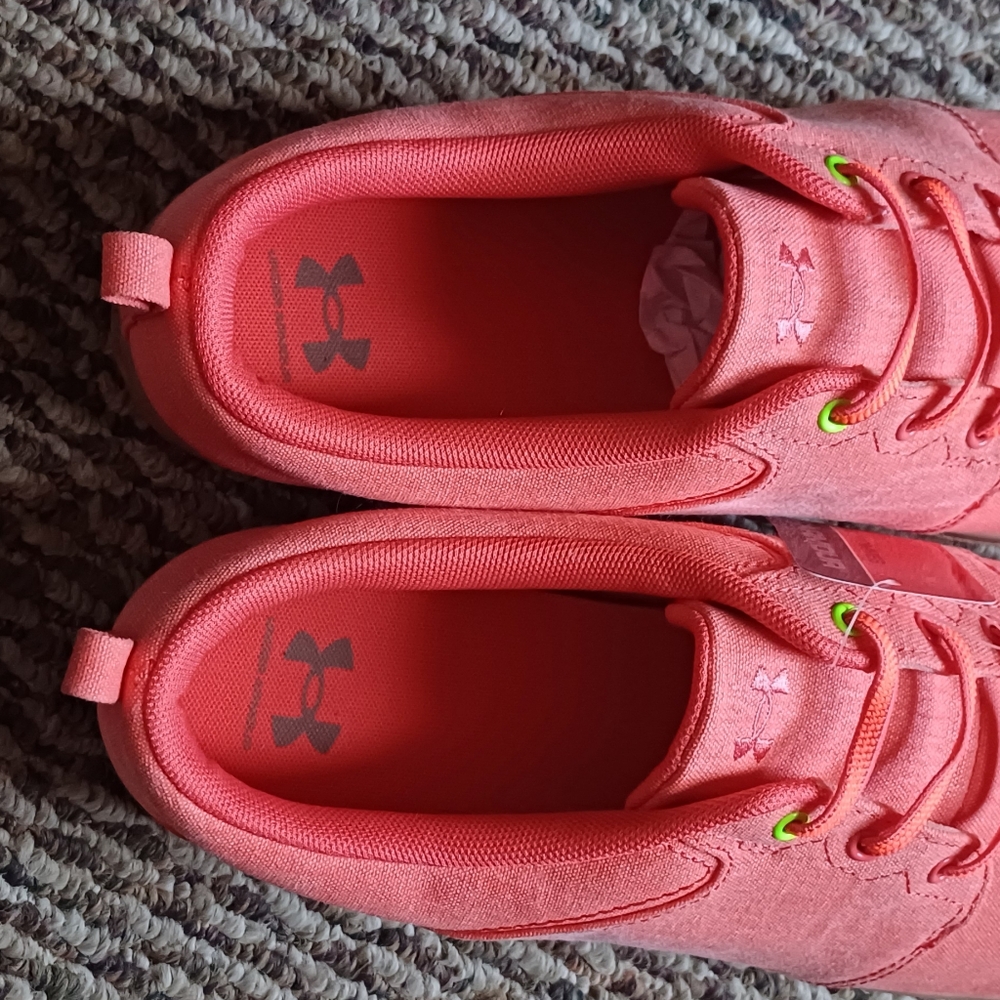 Red Under armour mens shoes size 14 - Picture 5 of 9